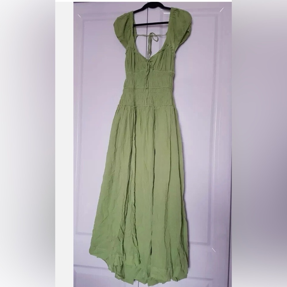 ISO Free People Free-est Feeling Bonita Dress Grasshopper XS - Picture 3 of 3